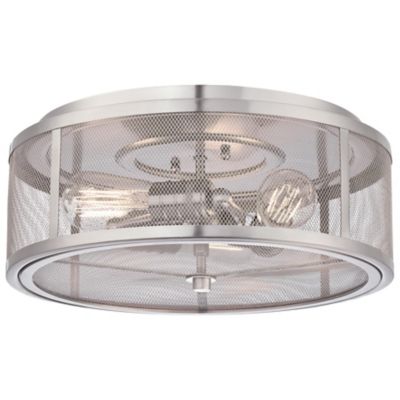 Downtown Edison Screened Flushmount by Minka-Lavery - Starlight Lighting USA and Canada